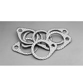 Custom Chrome 10x Exhaust Gaskets Fit For Harley Shovelhead Engine 66-84 Replace for 65835-86T
